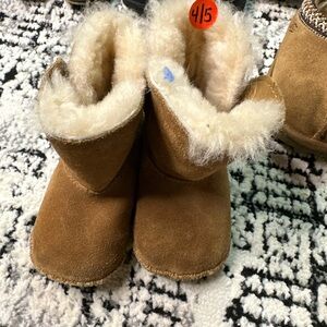 UGG Tan baby Sheepskin Boots 4/5